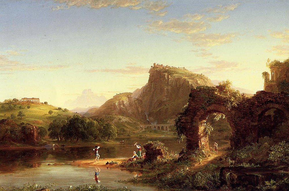 Thomas Cole L'Allegro (Italian Sunset)